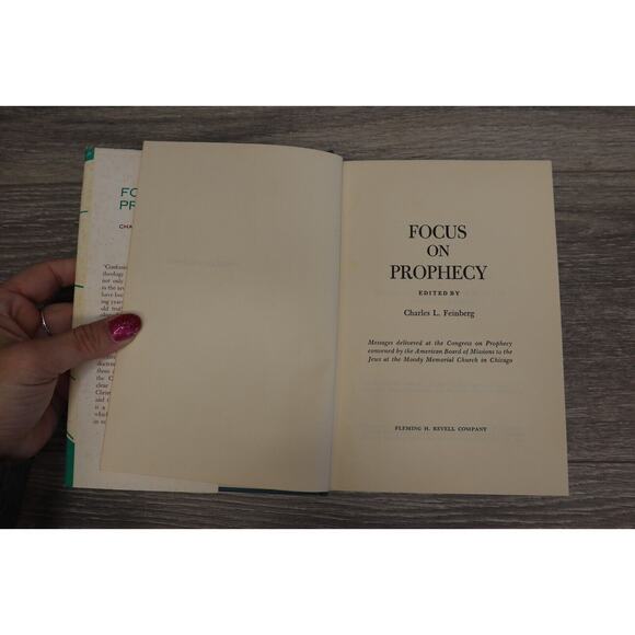 Vintage Focus On Prophecy Hardback Book Messages Delivered At The Congress - Picture 7 of 10